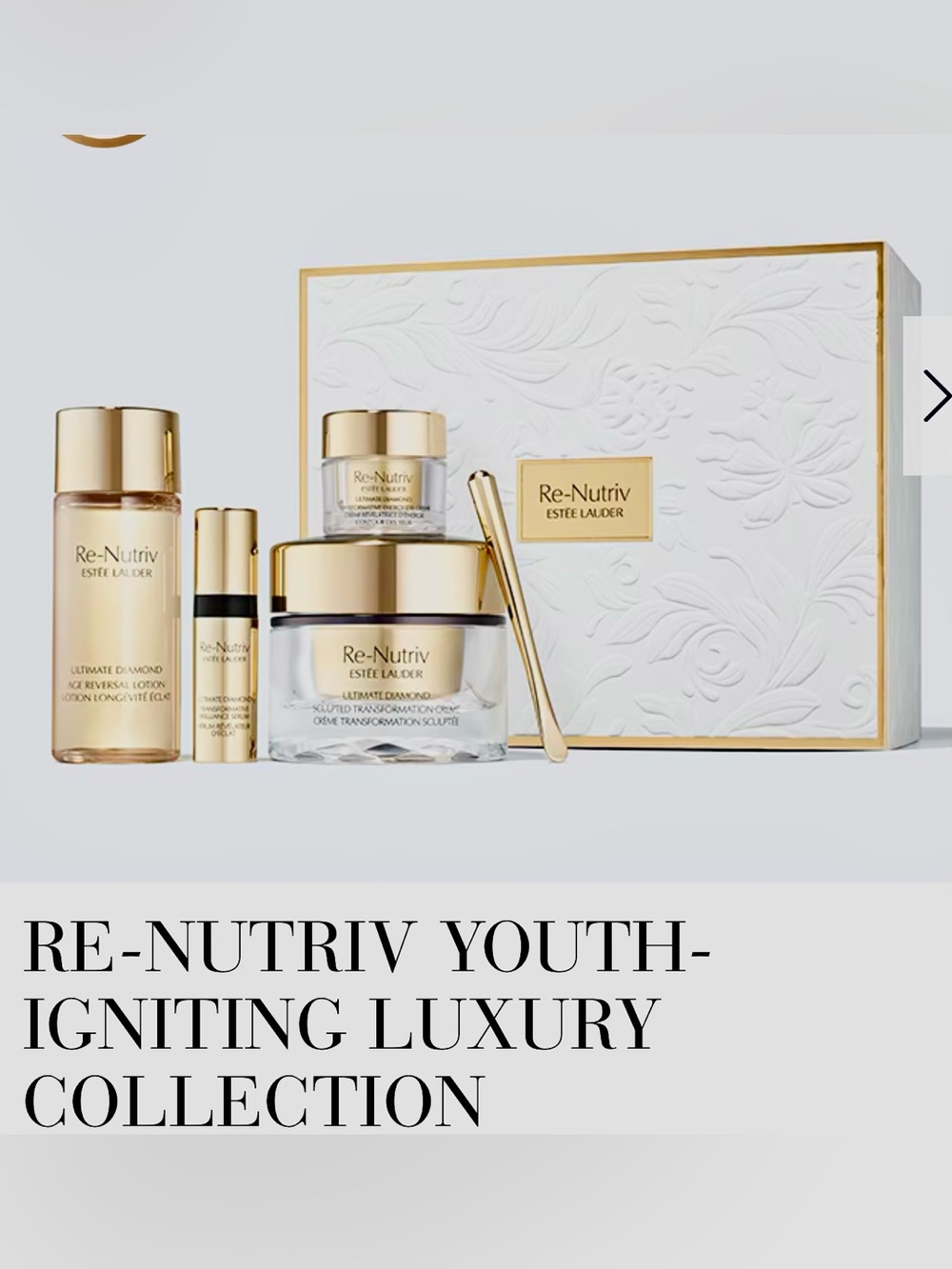 Estee Lauder Re-Nutriv Ultimate Diamond Cream - youth igniting collectionNWT - Picture 4 of 16